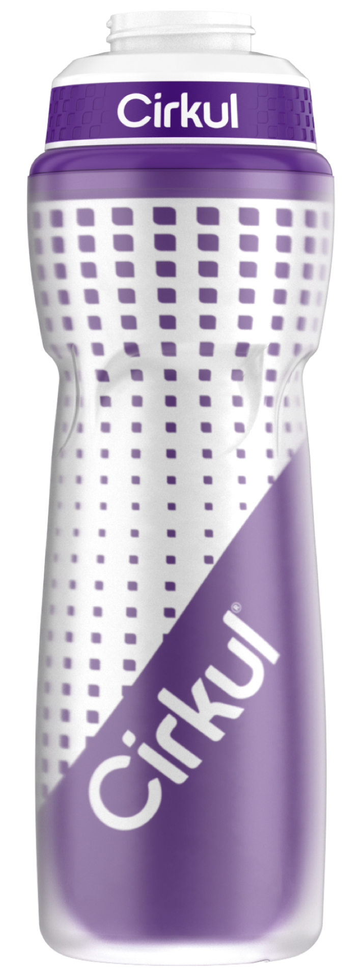 22oz. Insulated Squeeze Plastic Bottle & Sport Lid - Image 8